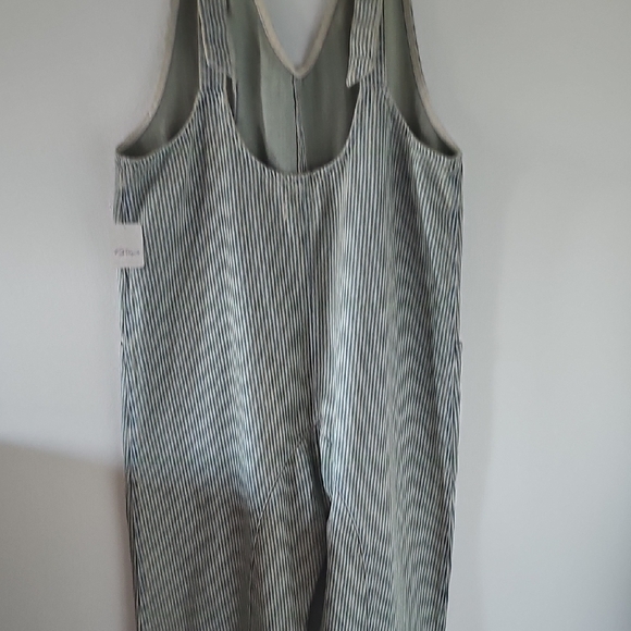 ●●FREE PEOPLE "HIGH ROLLER" OVERALLS/JUMPSUIT SIZE L NWT●● - Picture 10 of 10